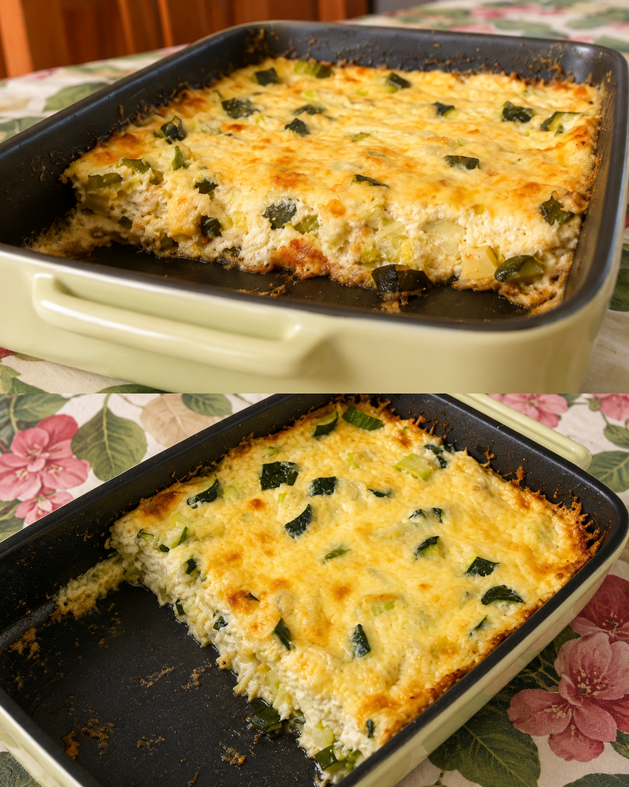 Dovlecei Gratinati