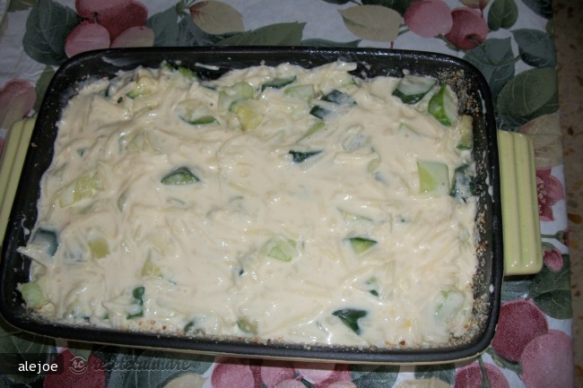 Dovlecei Gratinati