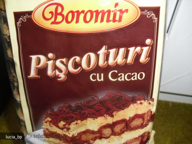 Tiramisu reţetă cu ciocolată