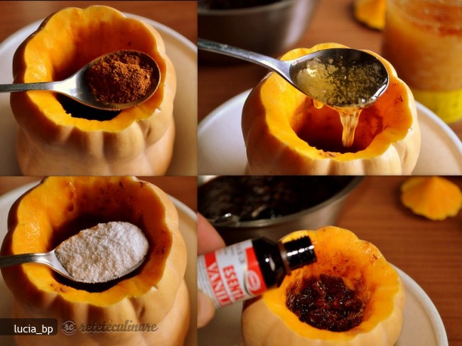 Stea de Mare - Desert cu Dovleac Umplut