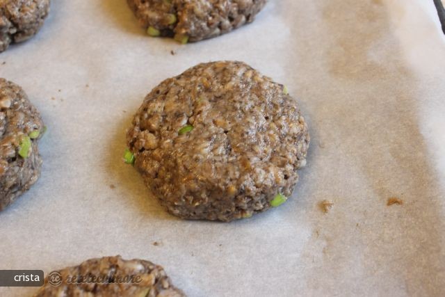 Chiftele din Alac (Farro) si Ciuperci la Cuptor