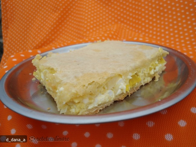 Placinta cu Praz Aromaneasca