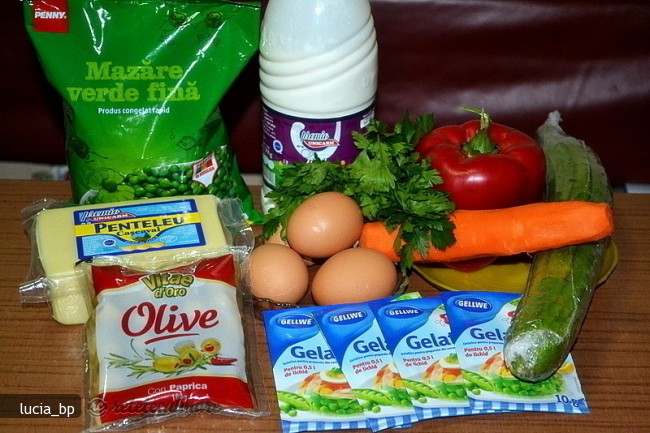 Salata in Mantie de Iaurt