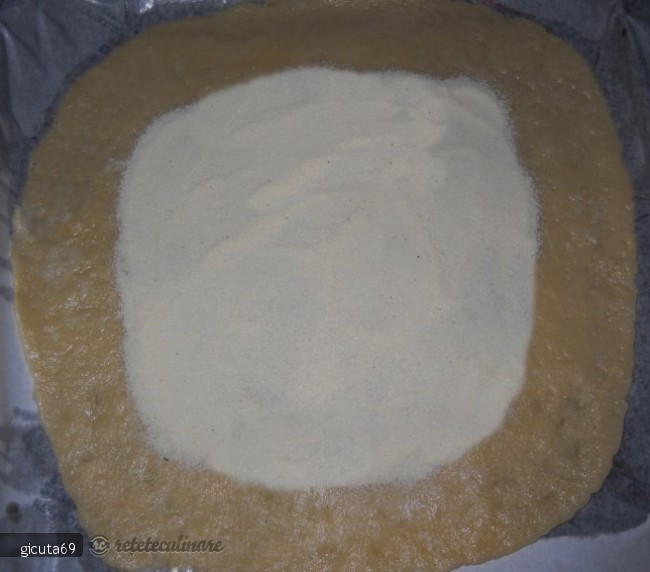 Placinta cu Mere si Dulceata de Visine - de Post