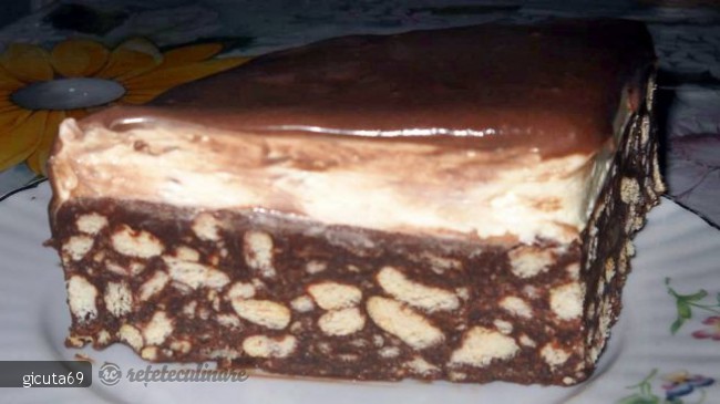 Tort de biscuiti (de post)