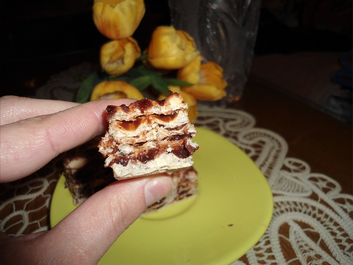 Napolitane cu Crema de Ciocolata(de Post)