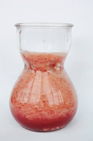 Smoothie cu rodie si portocala