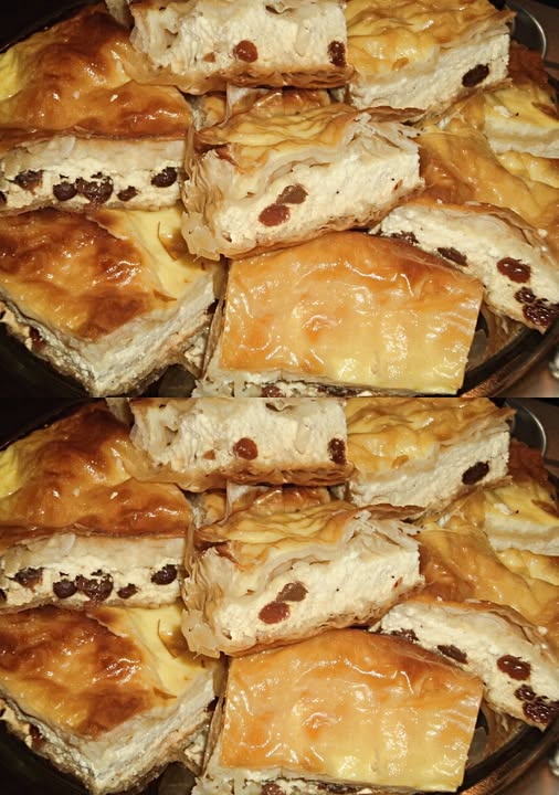 Placinta cu Branza si Stafide
