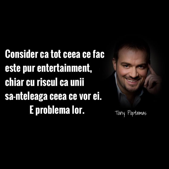 Ce gateste Tony Poptamas si care este mancarea lui preferata (Interviu)