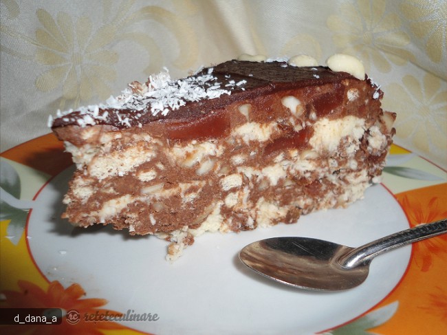 Tort de biscuiti (de post)