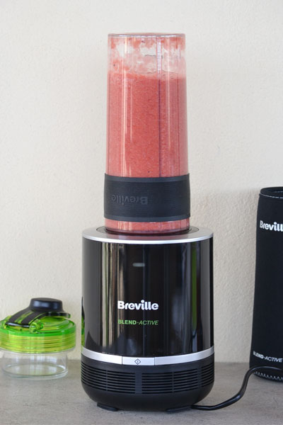 Smoothie cu visine si rodie