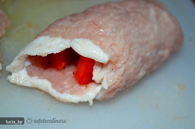 Rulouri din Cotlet de Porc