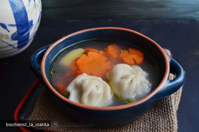 Ciorba cu Galuste Wonton