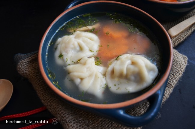 Ciorba cu Galuste Wonton