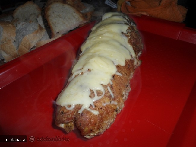 Rulada de Muschi de Porc la Cuptor