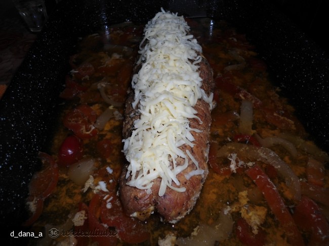 Rulada de Muschi de Porc la Cuptor