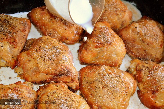 Pui in Lapte A la Jamie Oliver