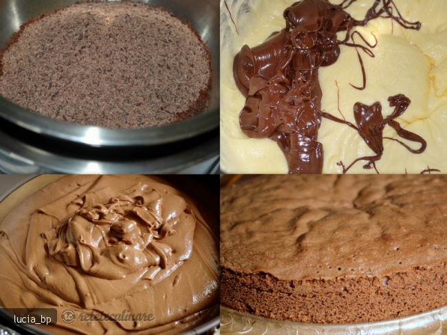 Tort de Ciocolata cu Crema de Alune