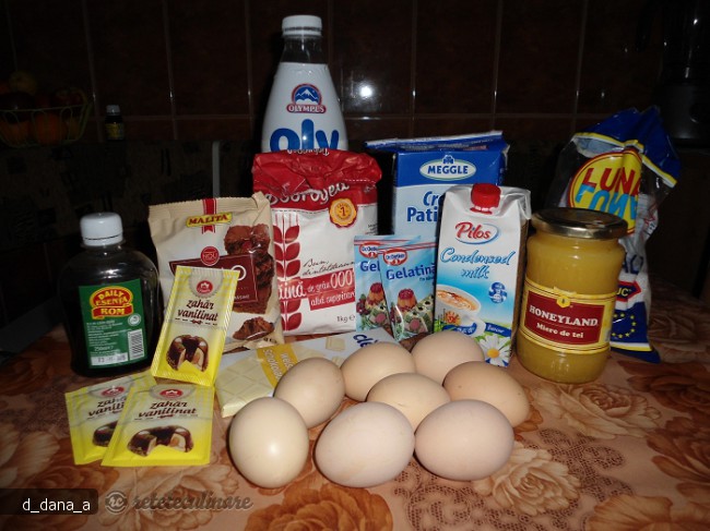 Prajitura cu Crema de Lapte