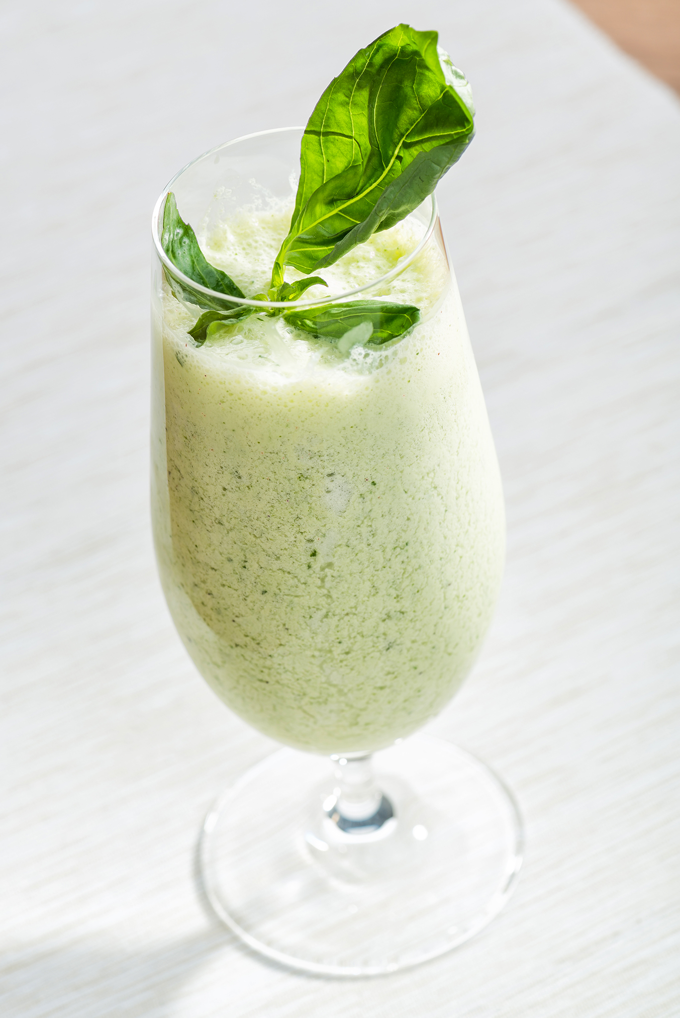 Lime & Busuioc Milkshake