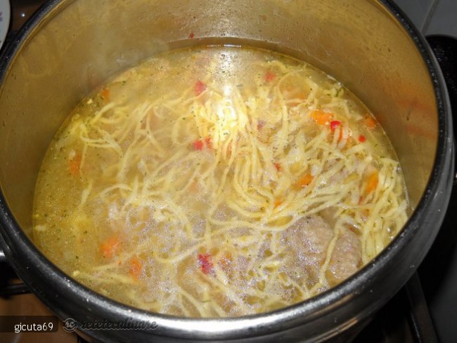 Supa de Curcan cu Taitei de Casa