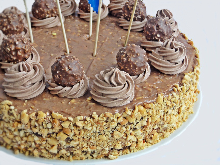 Tort Ferrero Rocher