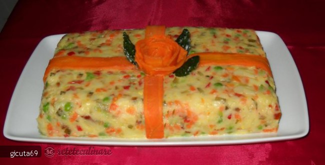 Salata a la Russe, de post