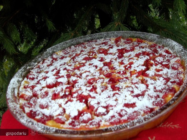 Clafoutis cu Visine