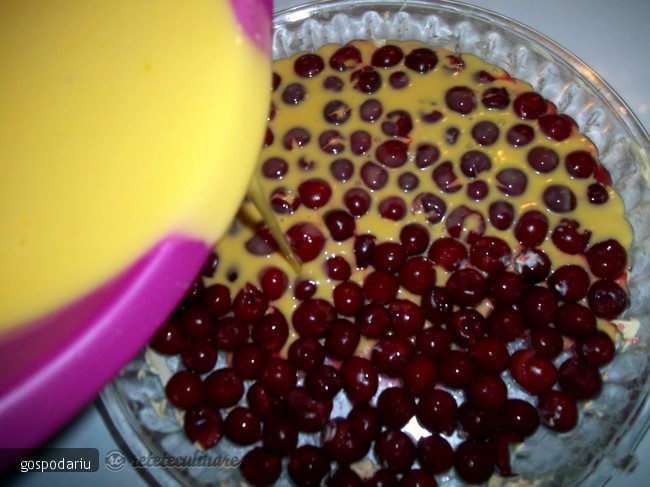 Clafoutis cu Visine