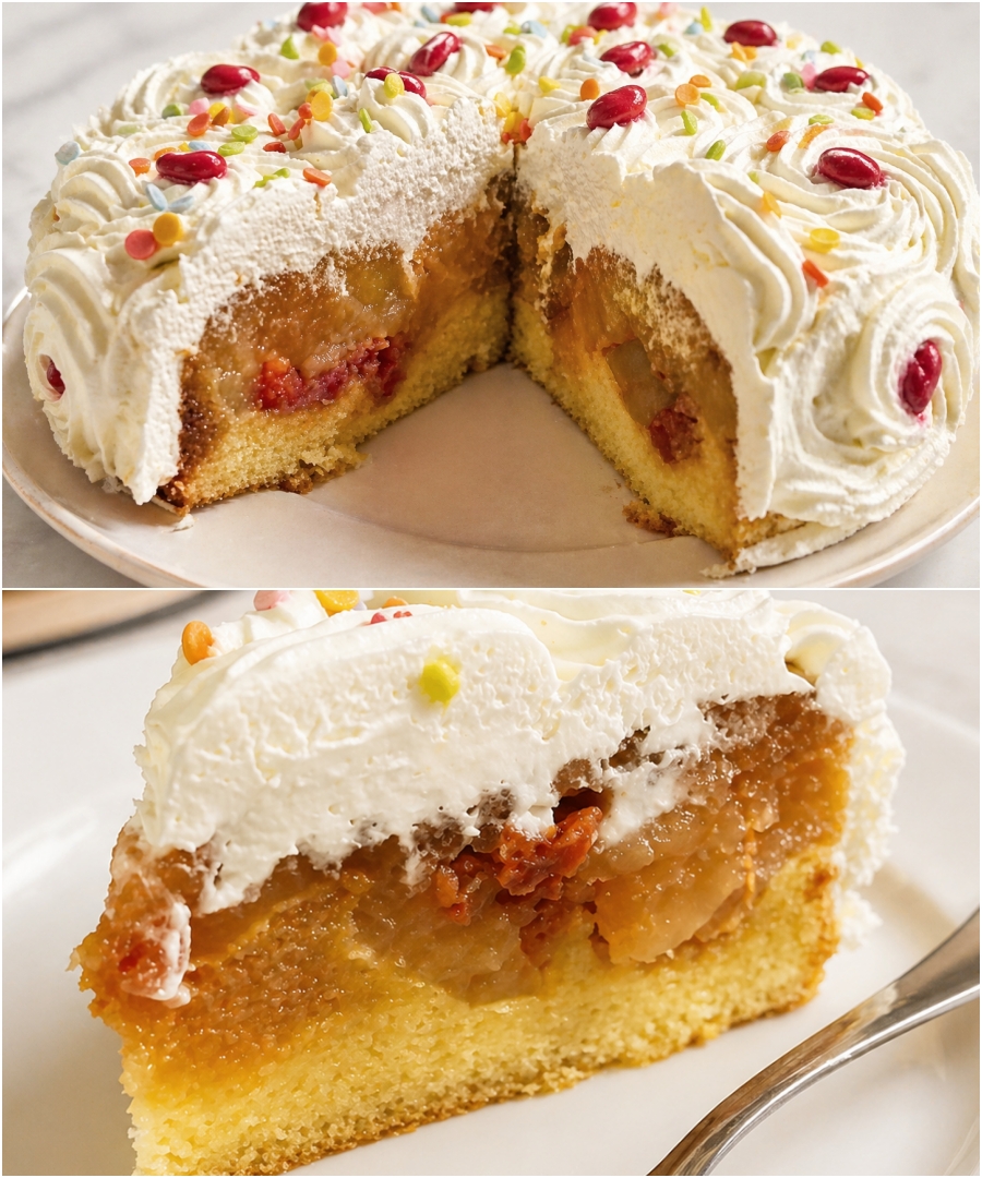 Tort de mere caramelizate