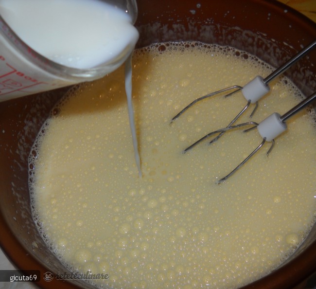 Prajitura cu Crema de Zahar Ars