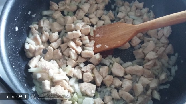 Spaghete cu Piept de Pui in Sos de Rosii