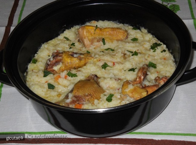 Pilaf cu Carne de Cocos