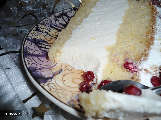 Tort cu crema de sampanie