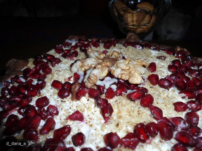 Tort cu crema de sampanie
