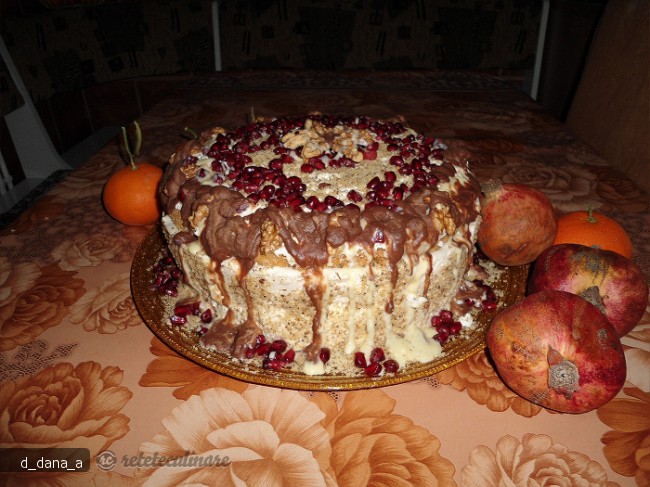 Tort cu crema de sampanie