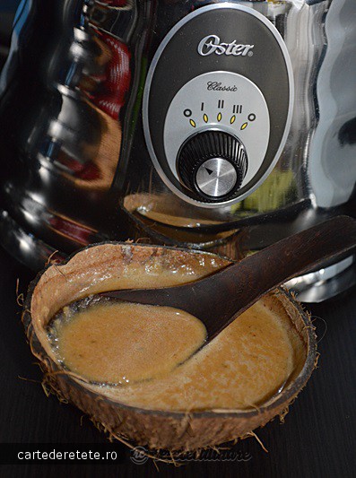 Supa Crema de Cartof Dulce cu Cocos si Curry Rosu - de post, pregatita cu blenderul Oster