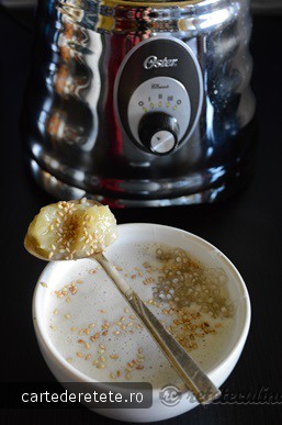 Supa Crema de Banane cu Tapioca - de Post, Pregatita cu Blenderul Oster