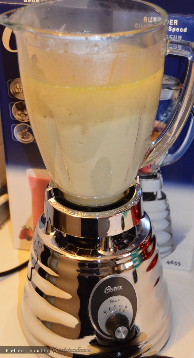 Supa Crema de Topinambur - de post, pregatita cu blenderul Oster