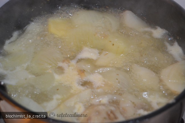 Supa Crema de Topinambur - de post, pregatita cu blenderul Oster