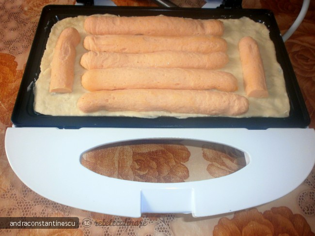 Sandvisuri cu cremwusti de pui facute la sandvismaker
