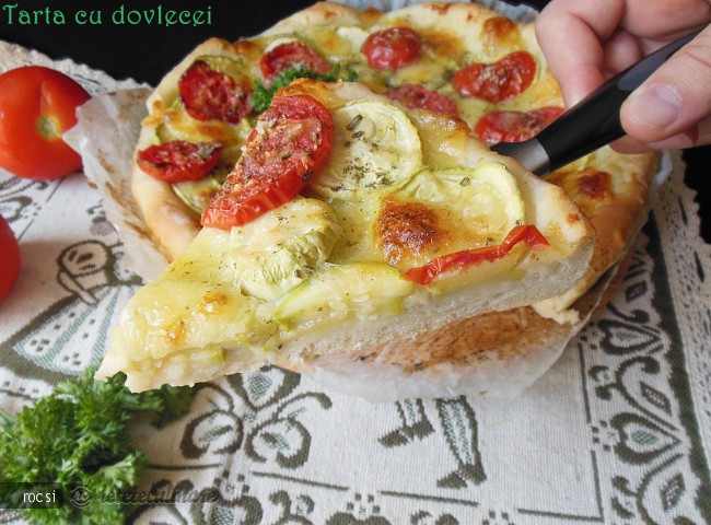Tarta cu dovlecei