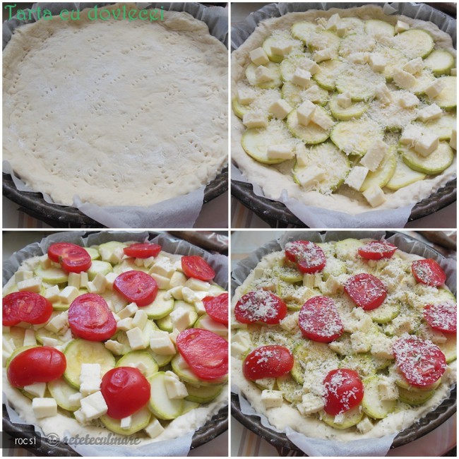 Tarta cu dovlecei