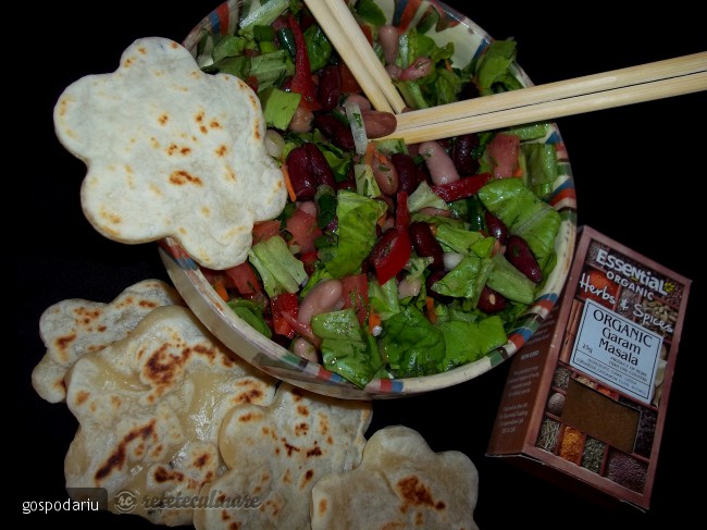 Salata de Fasole Boabe cu Garam Masala