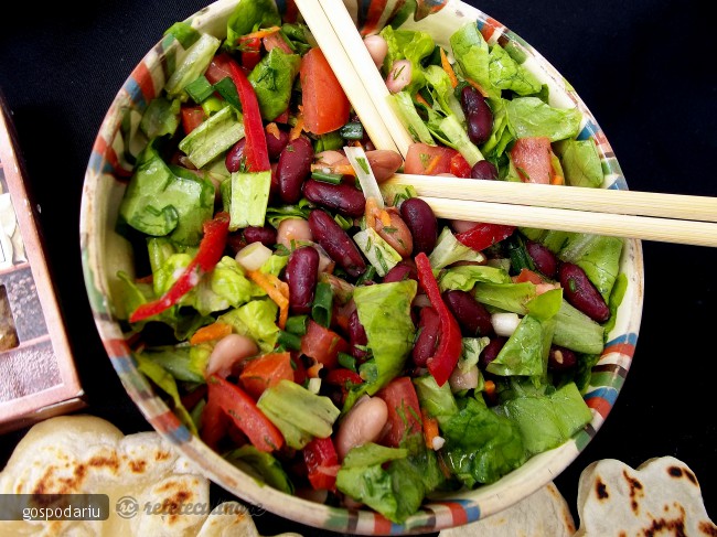Salata de Fasole Boabe cu Garam Masala