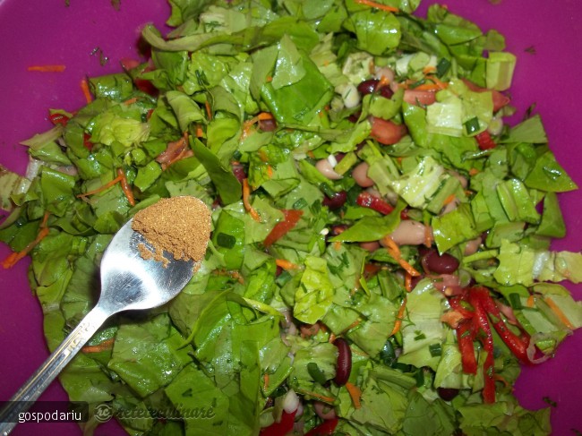 Salata de Fasole Boabe cu Garam Masala