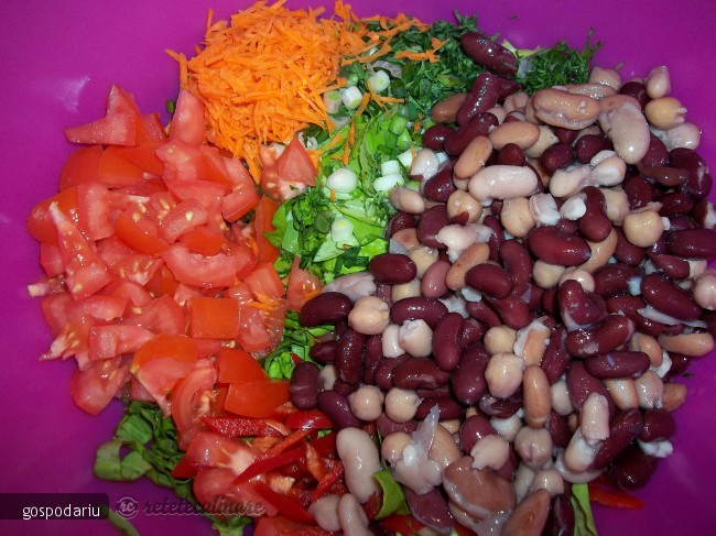 Salata de Fasole Boabe cu Garam Masala