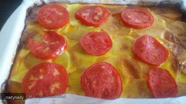Musaca de Cartofi si Vinete cu Carne