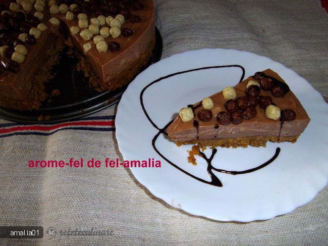 Cheesecake cu Ciocolata (la rece)