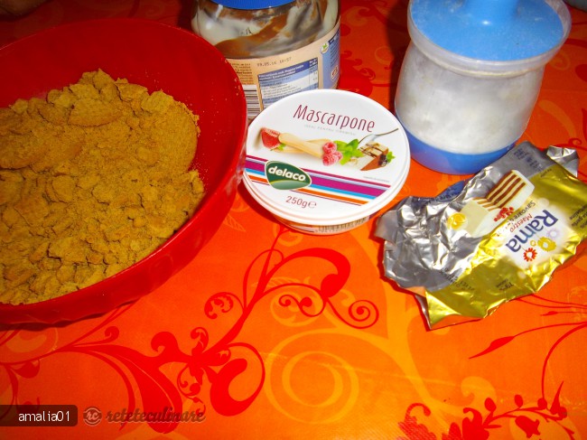 Cheesecake cu Ciocolata (la rece)
